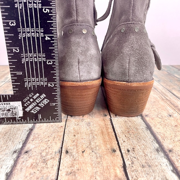 Sofft Allene Studded Booties in Taupe Suede, Size 7.5 M - Picture 14 of 16